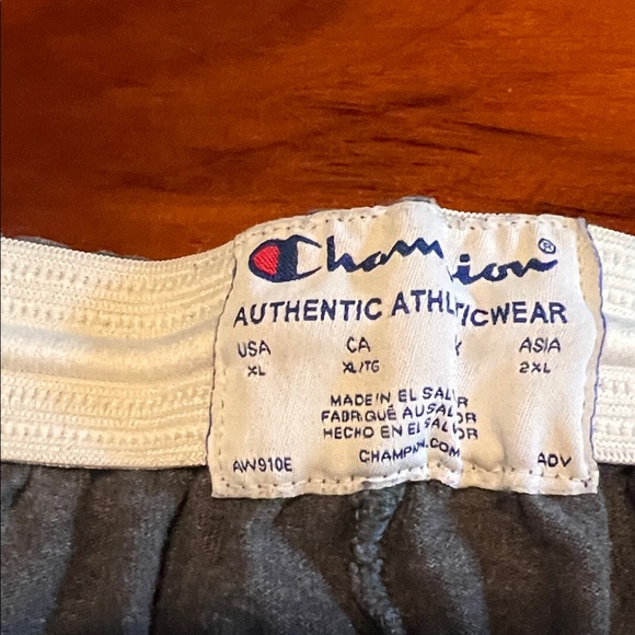 Champion Men's Athletic Gray Shorts - Picture 2 of 4